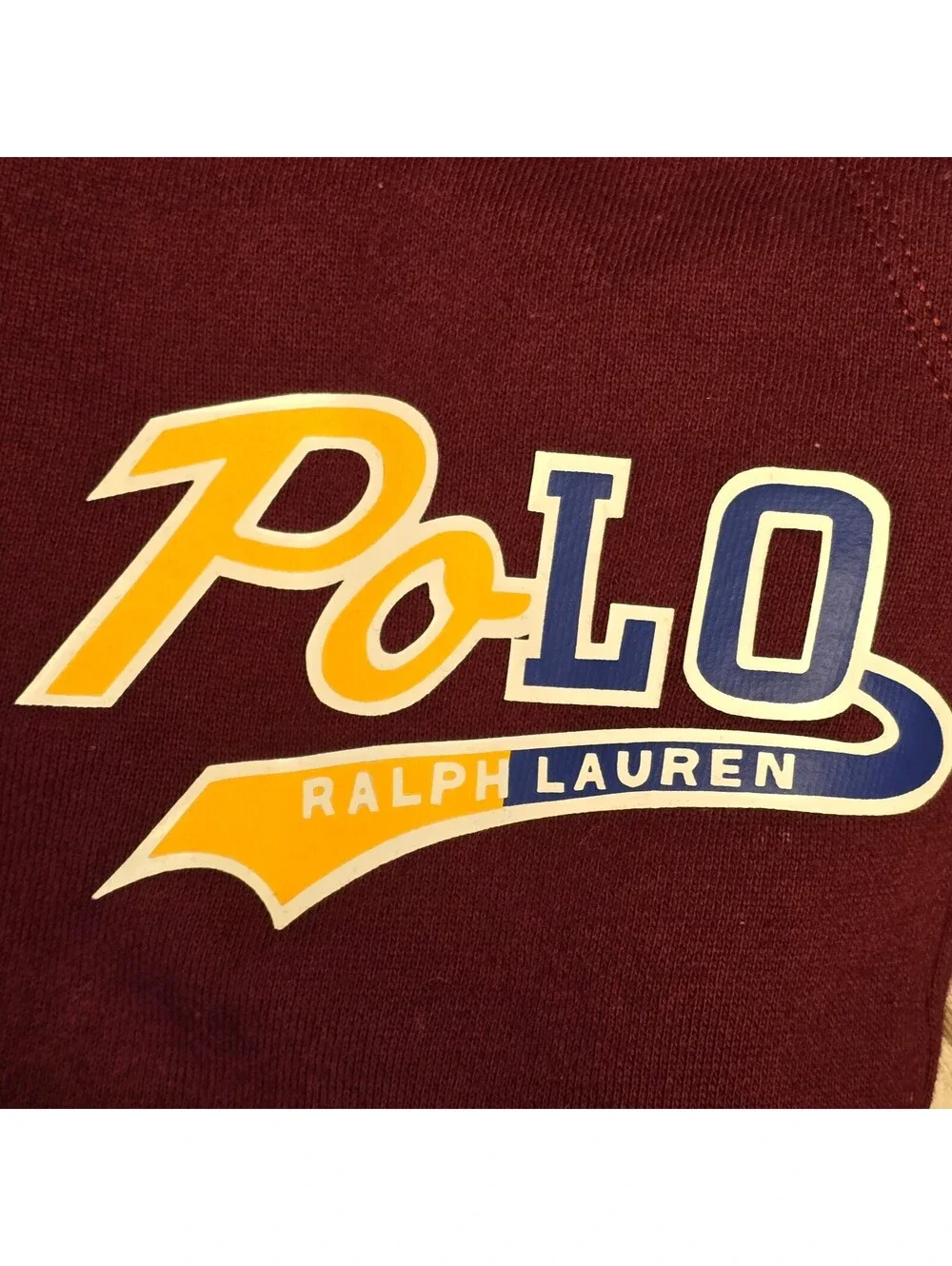 Polo Ralph Lauren Maroon Joggers XL
